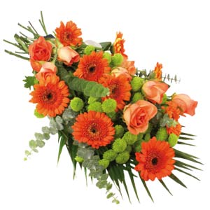 Ramo de Rosas y Gerberas