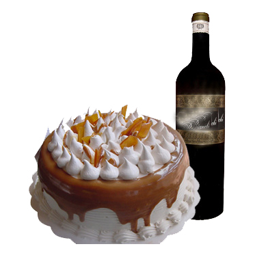 Vino 750cc ms Torta Tres Leches (15 Personas)