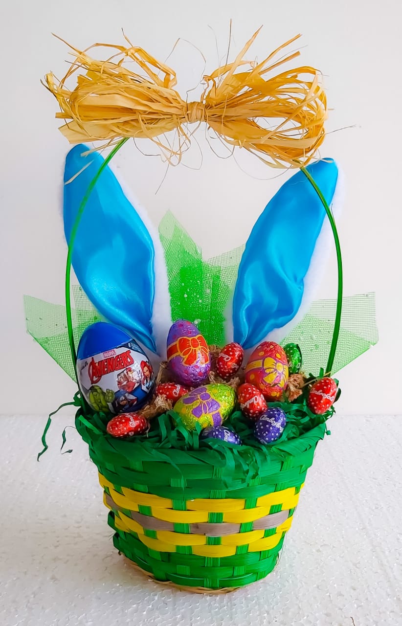 Cestita Huevos de Pascua